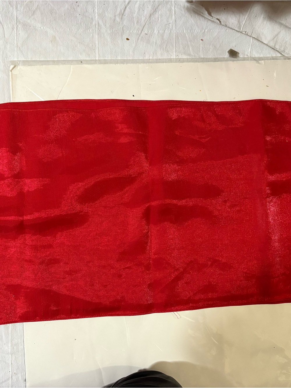 Red scarf - Picture 2 of 3